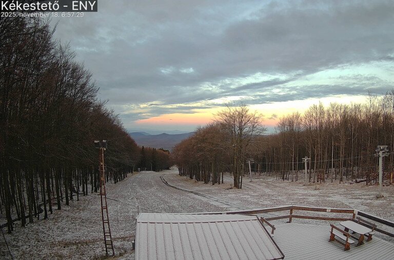 Leesett az első hó