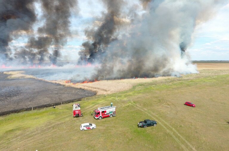 Jelentős természetvédelmi károkat okozott a hortobágyi tűz 