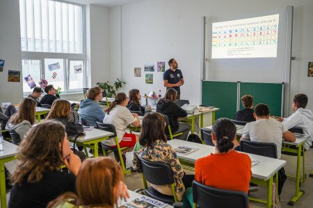 Fenntarthatóság iskolai témanapon járt a Magyar Természetjáró Szövetség