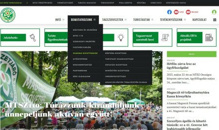 Megújult a Magyar Természetjáró Szövetség honlapja