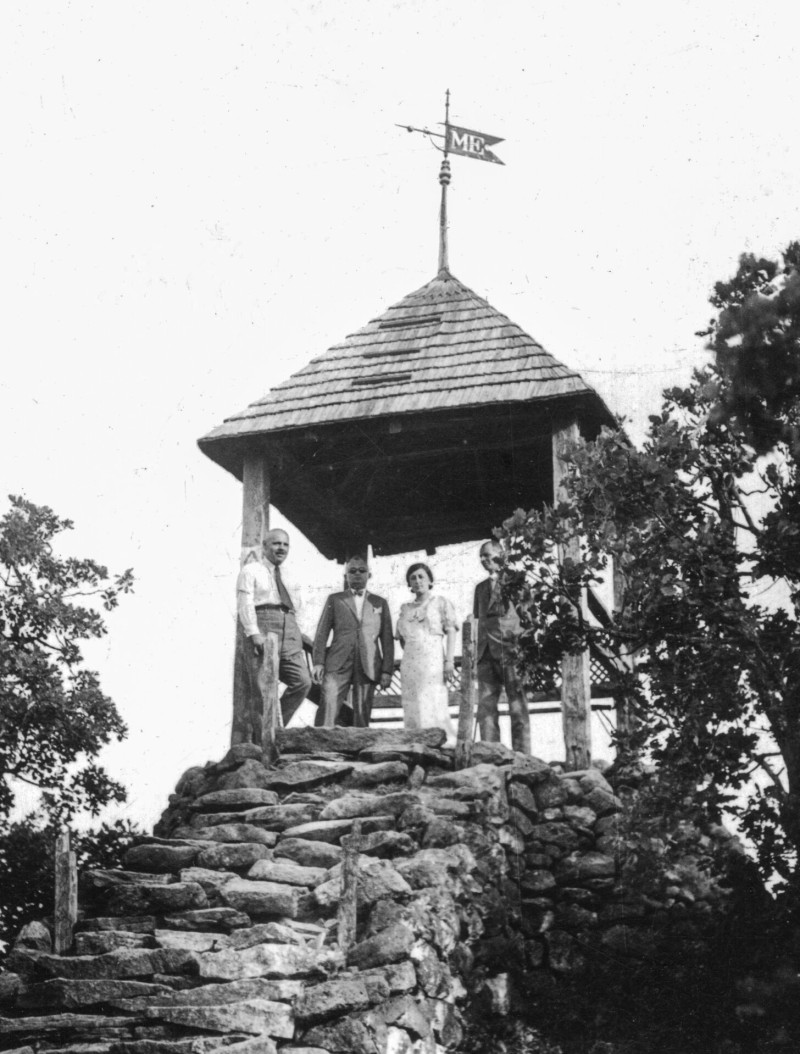 04 Hanák Kolos-kilátó 1937-ben FOTO Fortepan Paczolay család