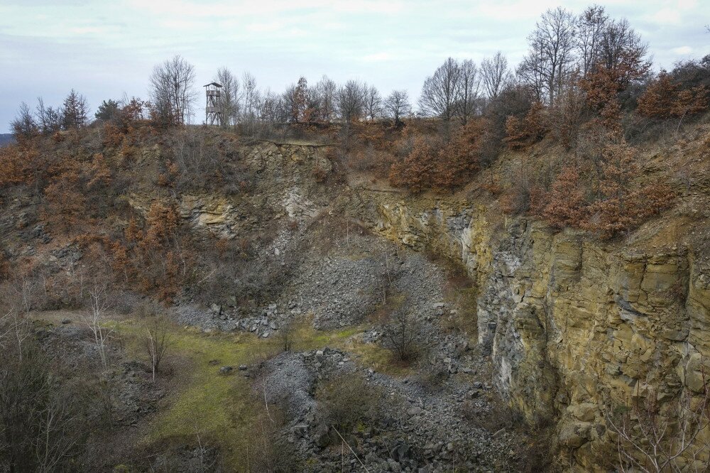 11 Macskalyuki bánya hatalmas bazaltfalai