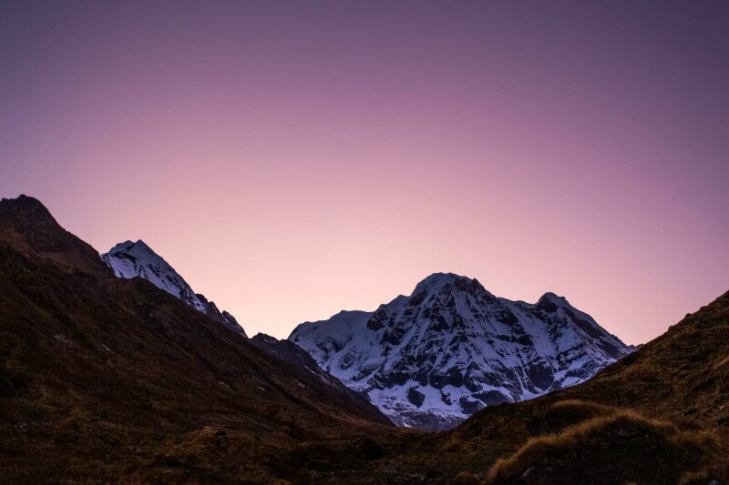 23-24 negyedik nap Annapurna látványa Machapuchare-alaptábor felett 02