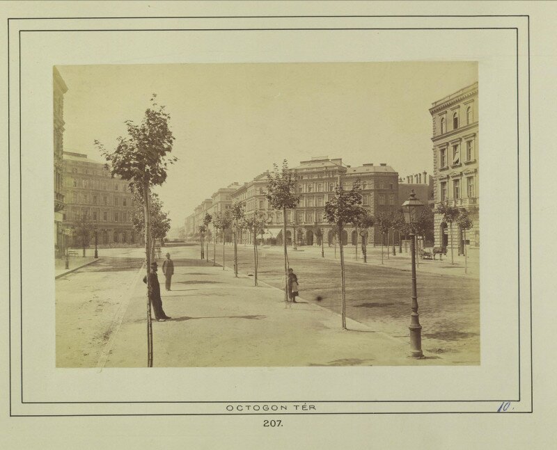 3.Andrassyut1880asevek_Fortepan Budapest Főváros Levéltára Klösz György fényképei