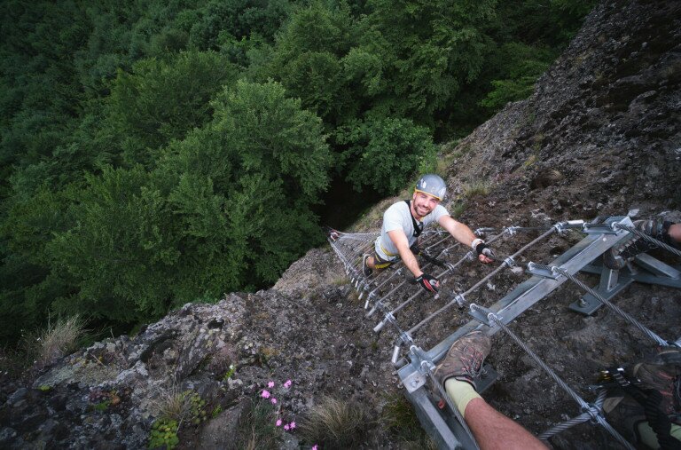 Bejártuk a Skalka-szikla via ferrata útvonalait