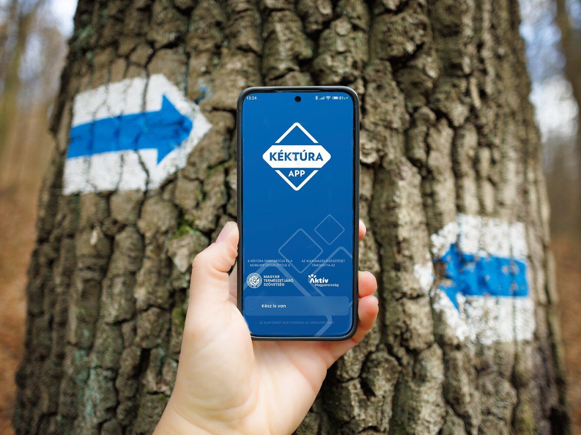 Megjelent, már letölthető a hivatalos KÉKTÚRA app