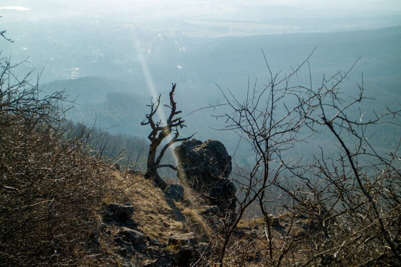 A Kő-szirt kilátópontja