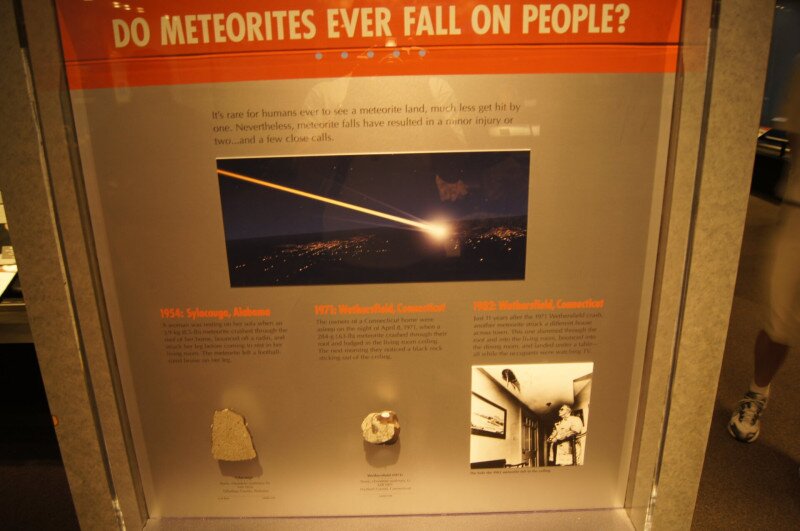A meteorit, ami eltalálta Ann Hodgest
