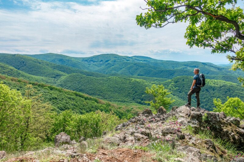 A Miklós-tető panorámapontja