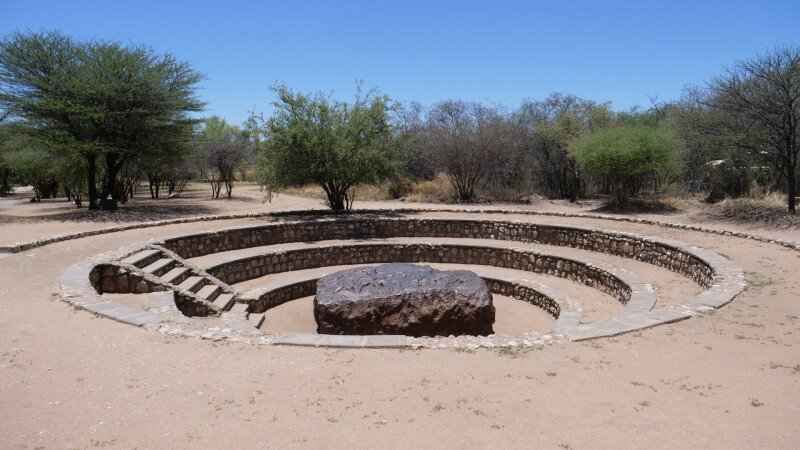 A namíbiai Hoba-meteorit