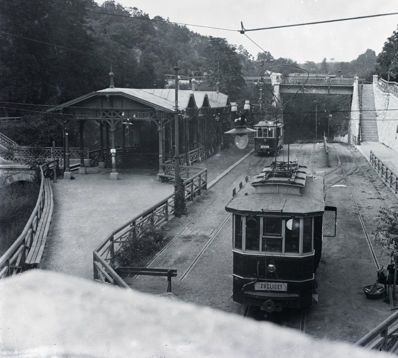 ARCHIV Zugliget villamos vegallomas FOTO FORTEPAN Adomanyozo Tóth Árpád