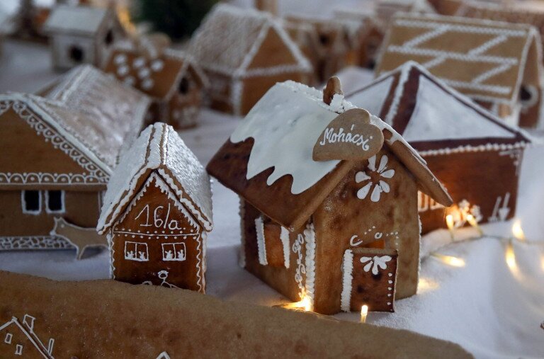 Idén is elkészült a geresdlaki mézeskalácsfalu