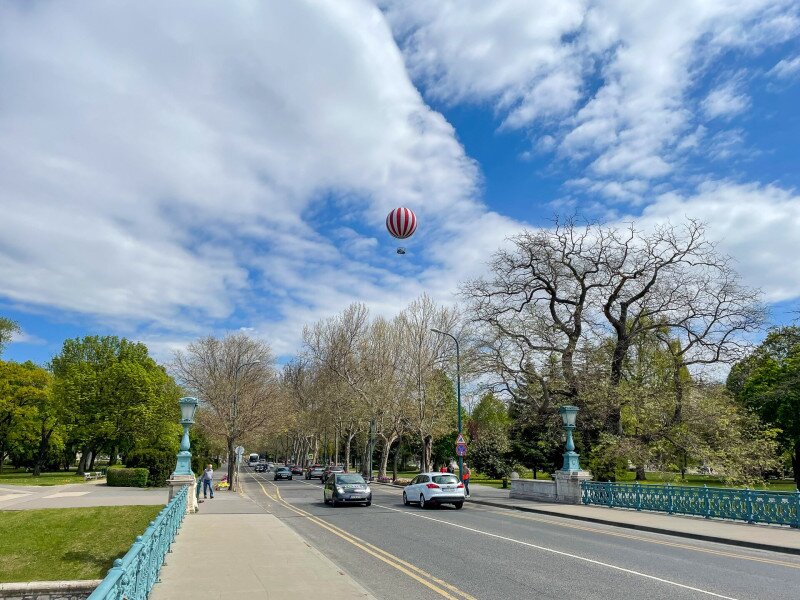 Ballon-kilátó a Városligetben