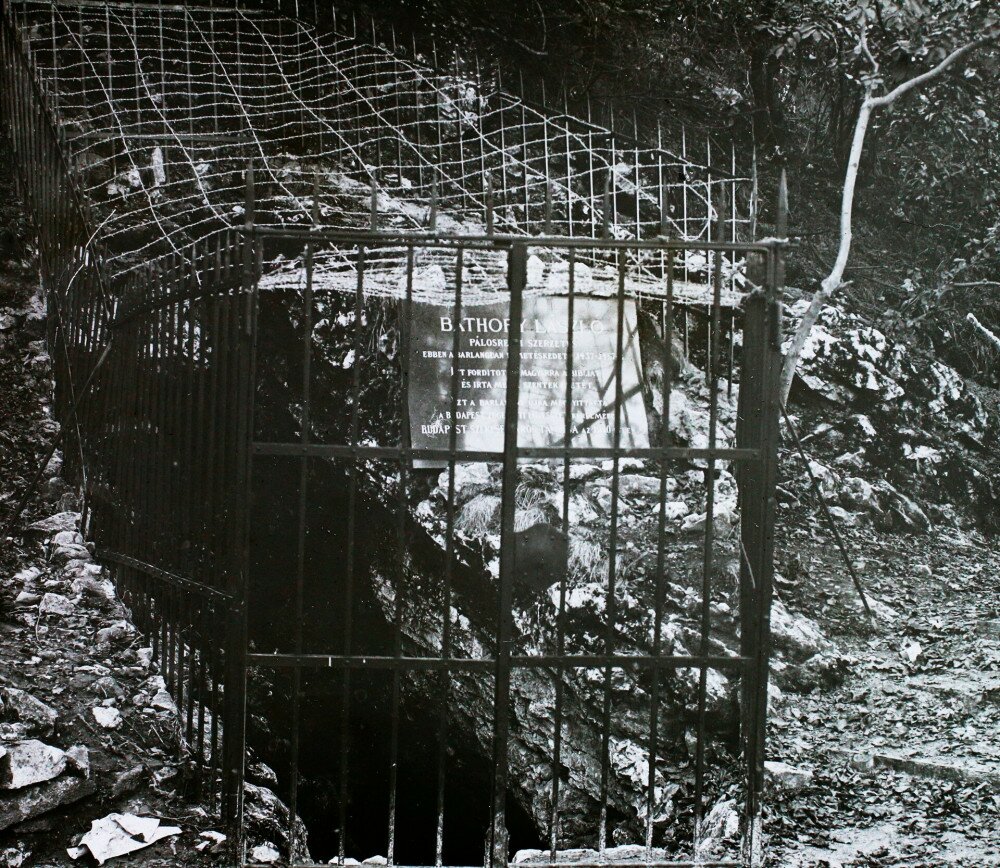 Bátori-barlang bejárata 1911