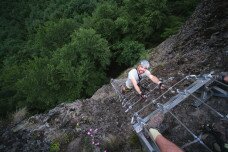 Bejártuk a Skalka-szikla via ferrata útvonalait