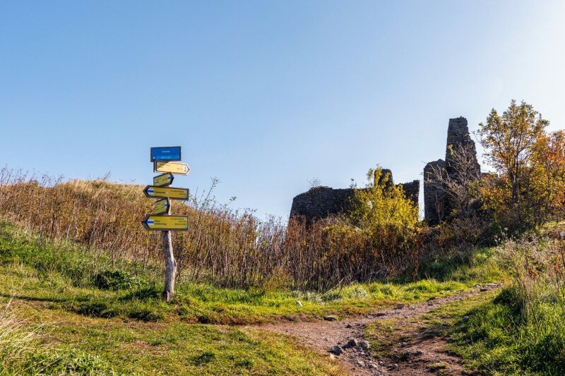 Csobánci vár összel