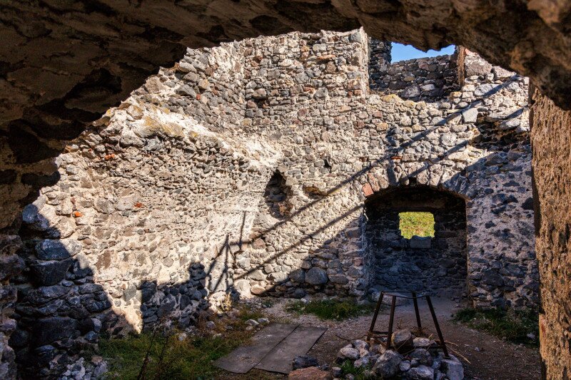 Csobánci vár összel