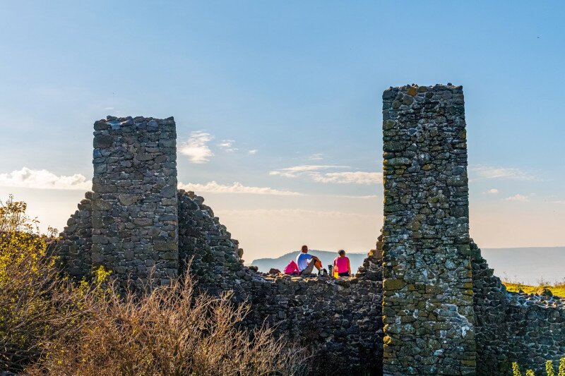 Csobánci vár összel