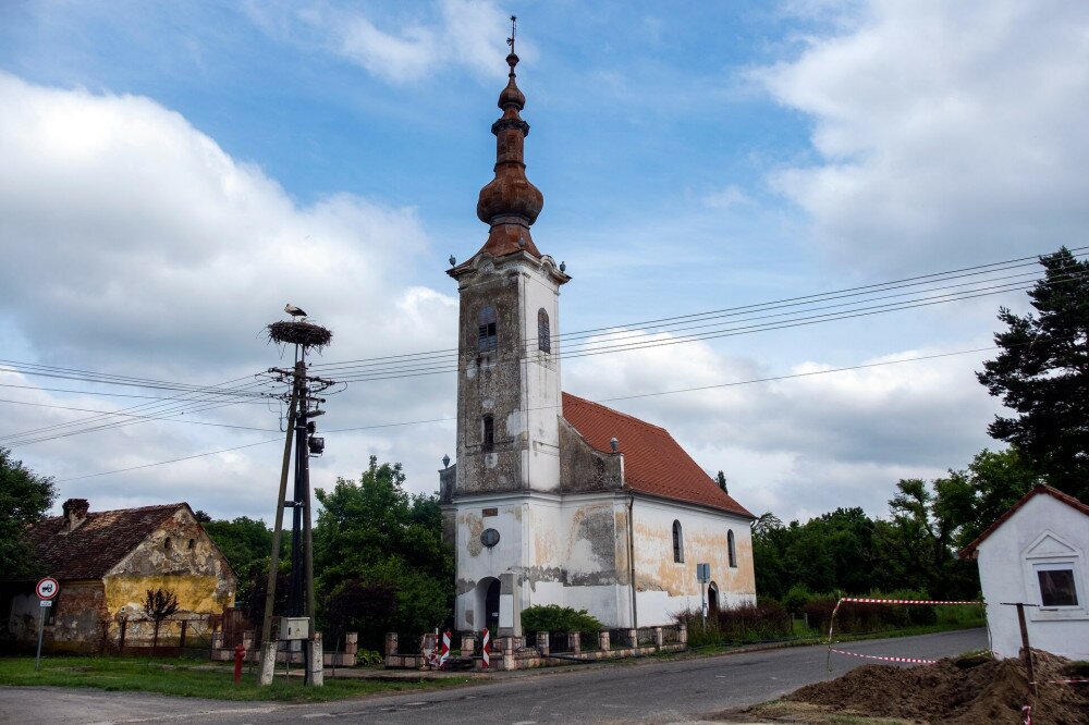 Drávaiványi református templom