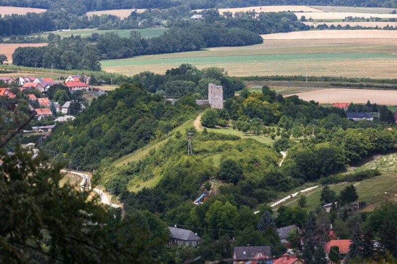 Essegvár romjai Bándon