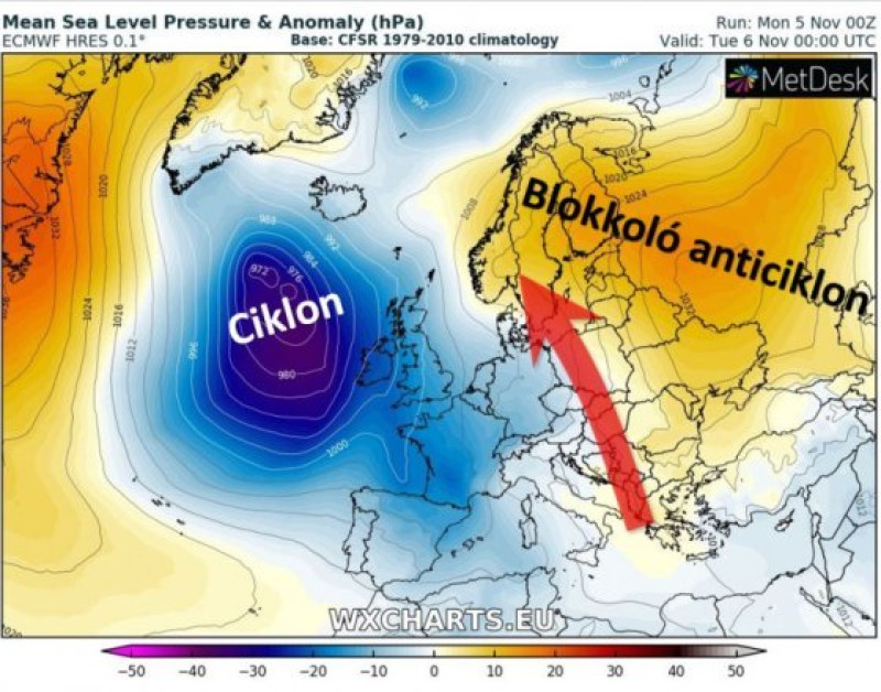 Fotó: WxCharts.eu