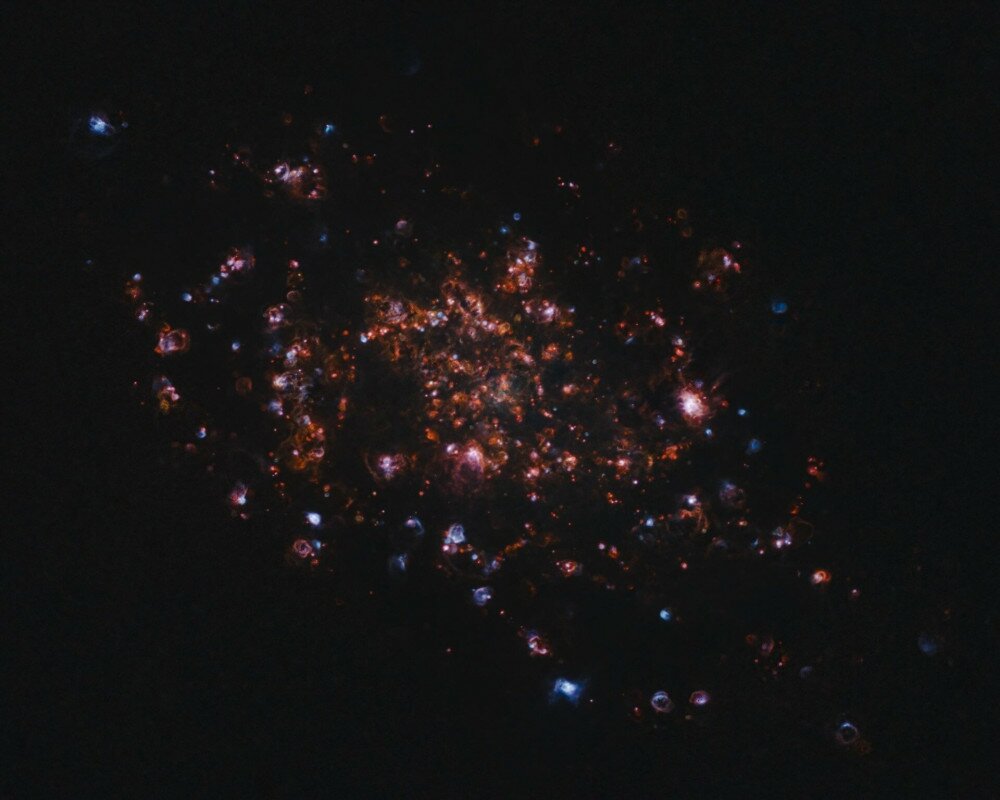 galaxisok Runner-Up_The Nebulae of the Triangulum Galaxy - Russell Croman