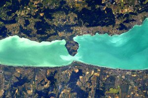 Így fest a Balaton a Nemzetközi Űrállomásról