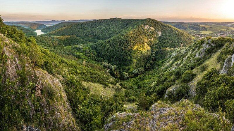 Kilátás a Kalica-tetőről