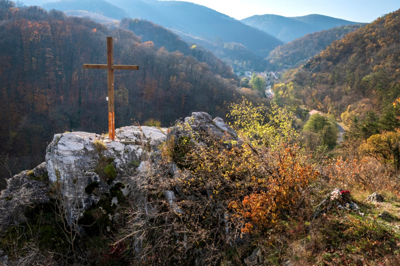 Kilátás a Molnár-szikláról