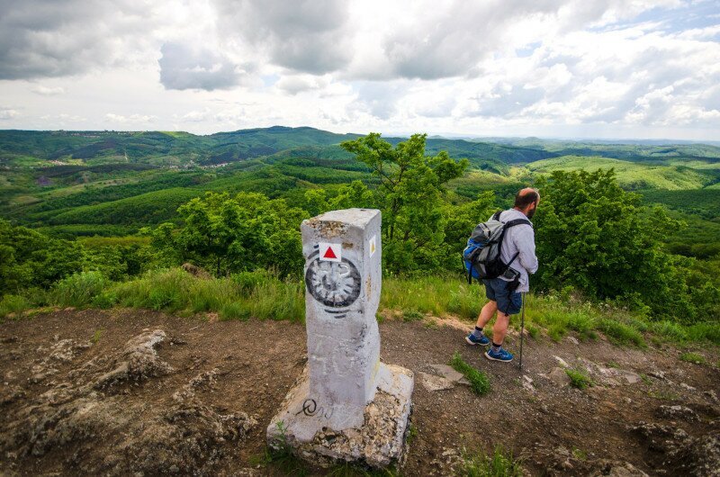 Kilátás a Pécs-kőről
