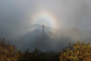 Ködkísértetet fotóztak Galyatetőn