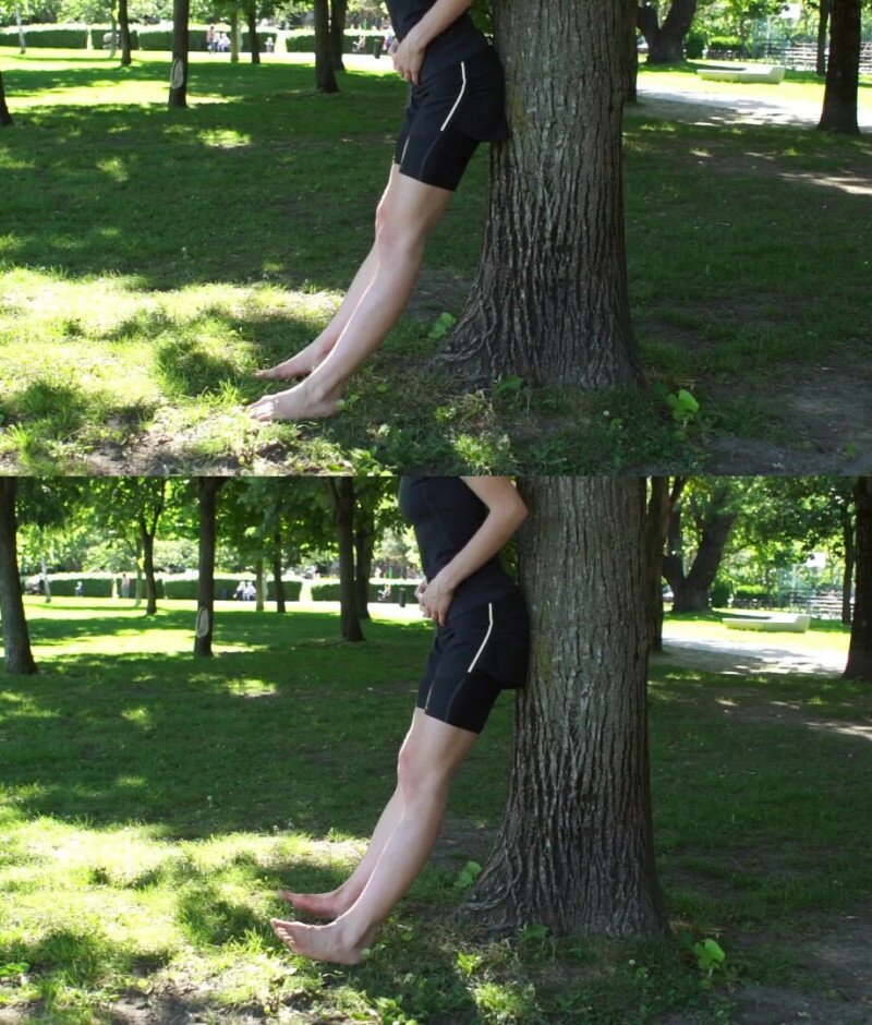 lábfej emelés