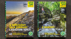 Már a Börzsönybe és a Bakonyba is elkalauzolnak a Természetjáró Túrakönyvek