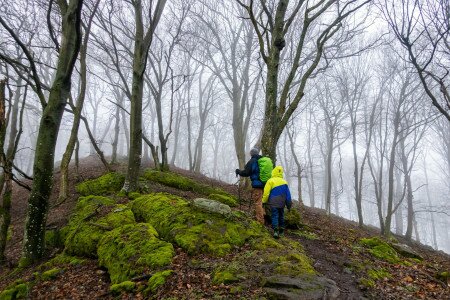 Misztikus romok és ködbe vesző panorámák a Börzsönyben