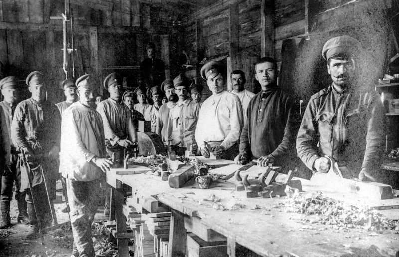 Munka a tabori asztalosmuhelyben NAGY FOTO Savaria Múzeum