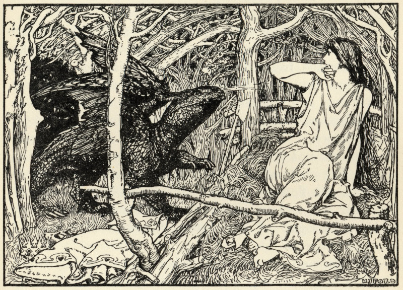 Myth - Mythology - A Small Dragon