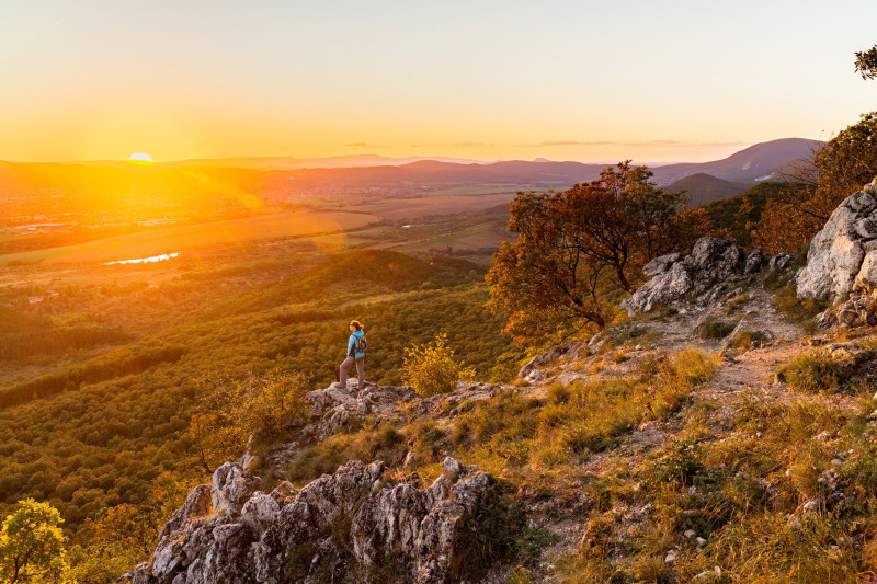 Naplemente a Nagy-Kevélyről 