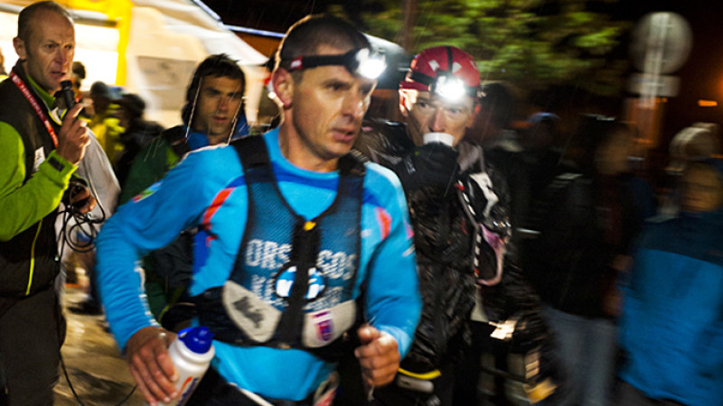 Németh Csaba a 2012-es UTMB futamon