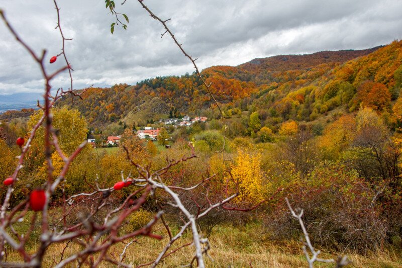 Őszi túra Madaras (Vtáčnik) csúcs környékén 