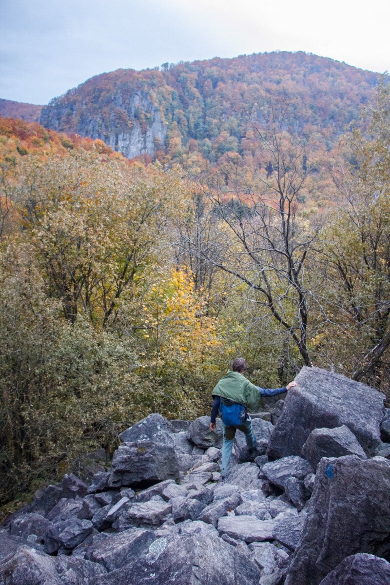 Őszi túra Madaras (Vtáčnik) csúcs környékén 