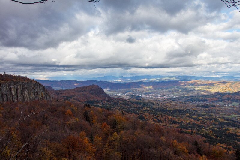 Őszi túra Madaras (Vtáčnik) csúcs környékén 