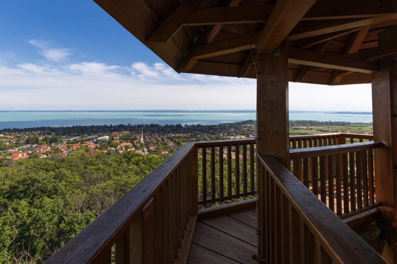 Panoráma a Somlyó-hegyi kilátóból