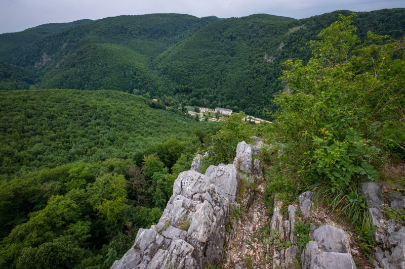 Pazar kilátás a Fehér-kőről