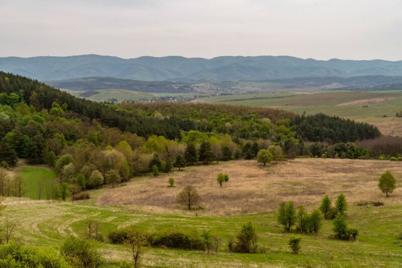 Sáta környékéről már a Bükk hegyei látszanak