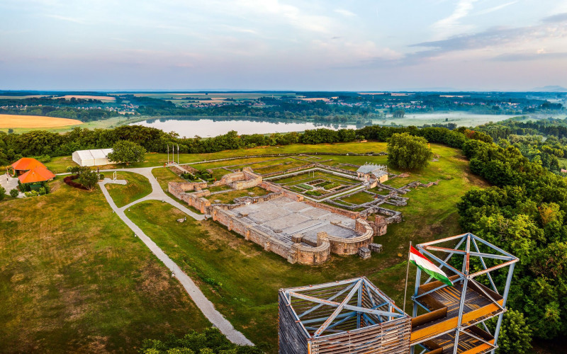 St Laszlo historical visitor center in Somogyvar Hungary