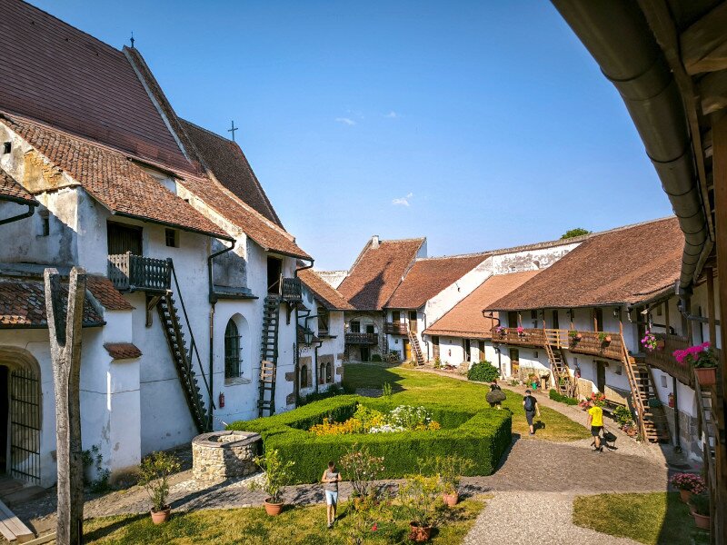 Szászhermányi templom, Dél-Erdély