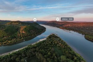 Szédületes virtuális túra a Dunakanyarban és a Börzsönyben