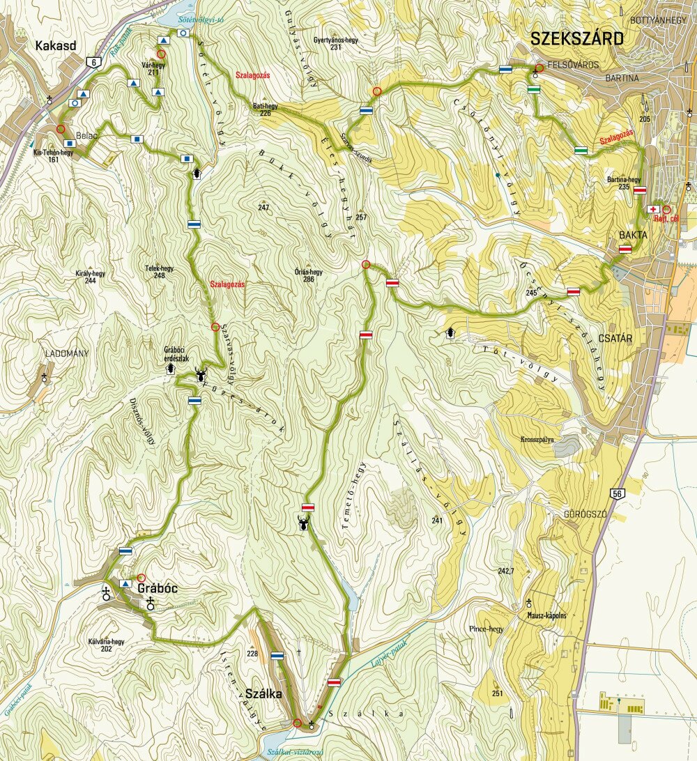 Térkép: Bába Imre - MTSZ