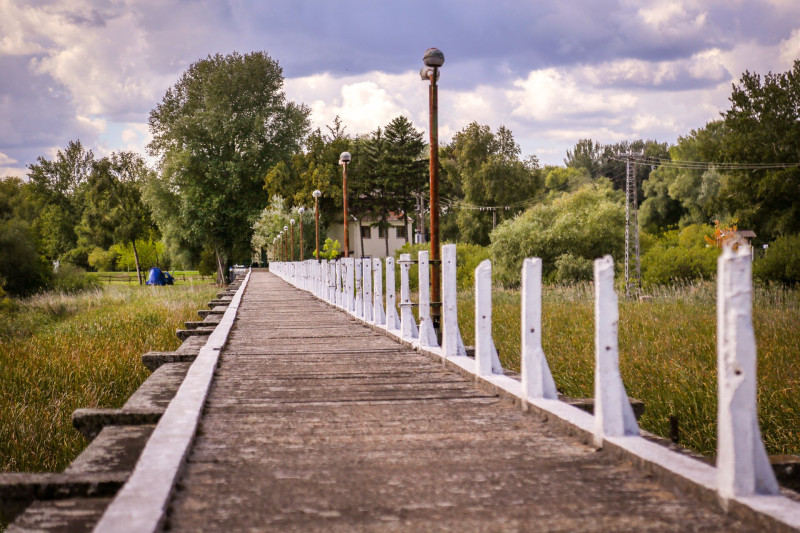 Tiszaörvényi szivattyútelep és csatornahíd