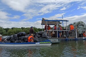 Több mint 5 tonna hulladékot gyűjtöttek a II. Tisza-tavi PET Kupán 